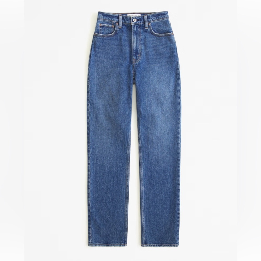 Abercrombie & Fitch Ultra High Rise 90s Straight Jean - size 26, 2R